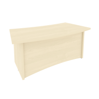 Стол руководителя криволинейный First KSR-2 (клён)